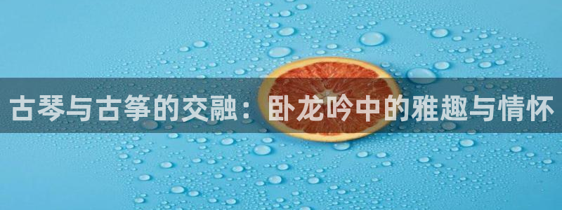 凯发国际网址官网：古琴与古筝的交融：卧龙吟中的雅趣与情怀